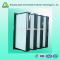 Metal frame F8 compact v cell bank filter